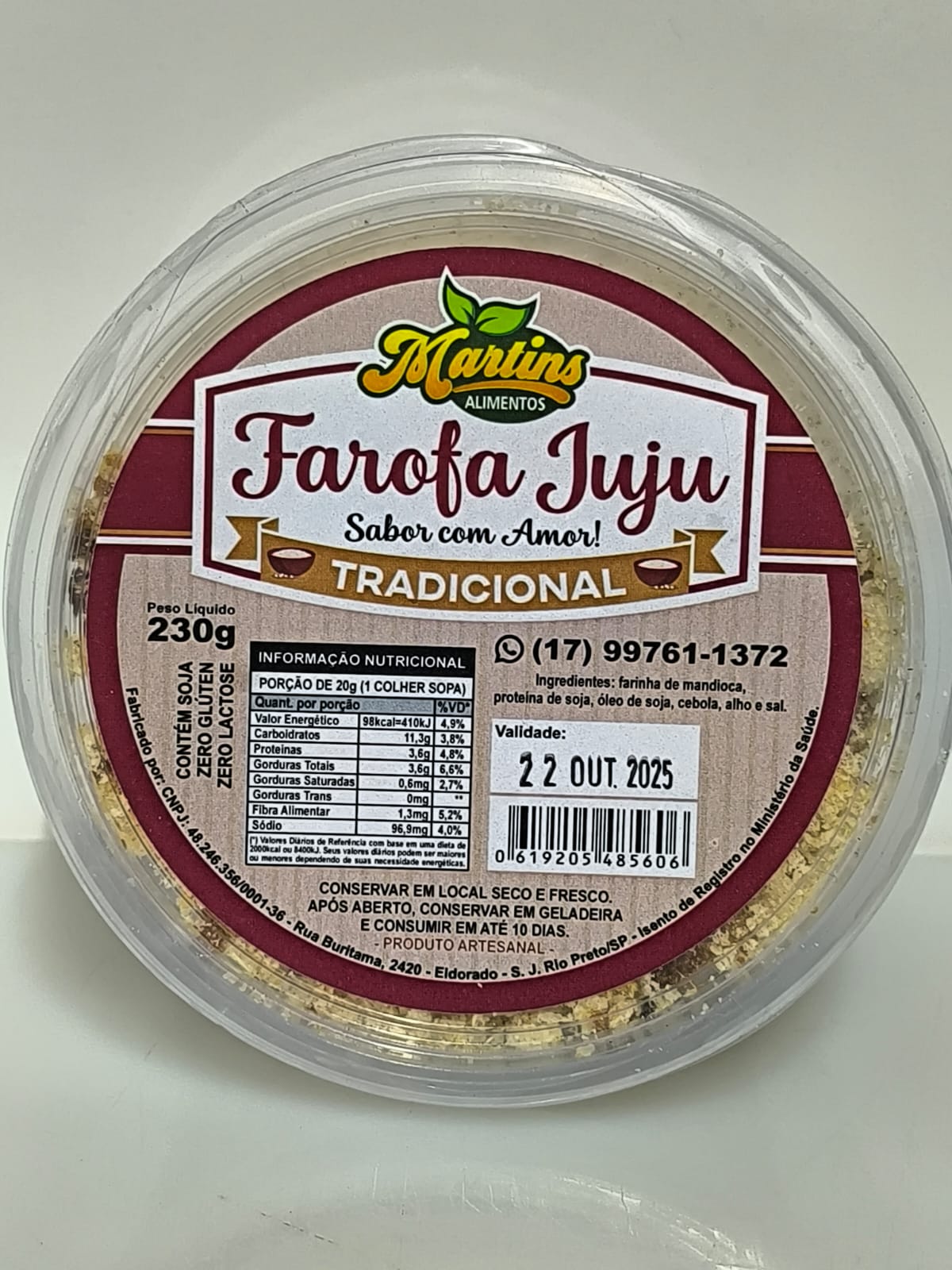 Farofa Juju 230gr